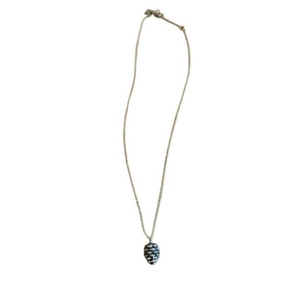 Banana Republic Gold Pinecone Necklace